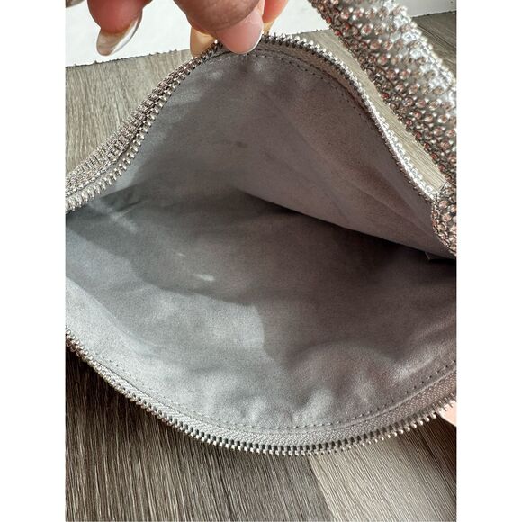CULT GAIA Hera nano crystal-embellished knotted satin shoulder bag $440 - Picture 11 of 13